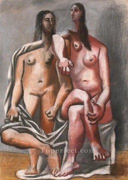 二人の海水浴者 1920 年キュビズム パブロ・ピカソ Oil Paintings